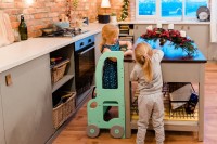 Väikelapse köögitorn muudetava kõrgusega Car Model, ühevärviline, UUED TOOTED, Lastelauad, toolid, Arvuti-ja kirjutuslauad, Lastetoolid, Lastemööbel ja sisustus